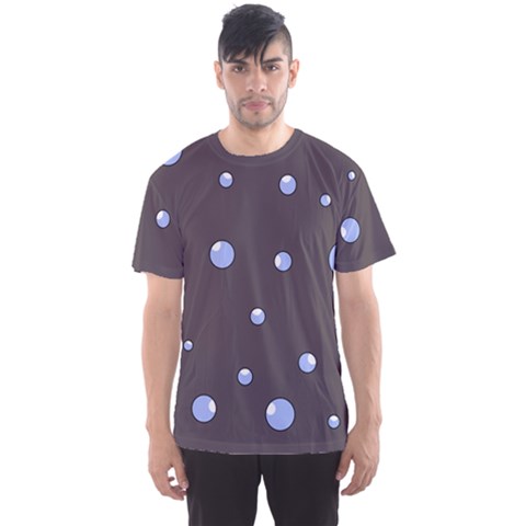 Blue Bubbles Men s Sport Mesh Tee by Valentinaart