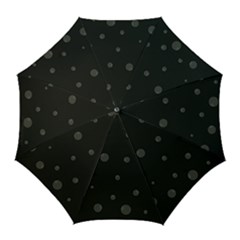 Gray Bubbles Golf Umbrellas