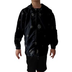 Gray Bubbles Hooded Wind Breaker (kids)