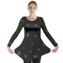 Gray bubbles Long Sleeve Tunic  View1