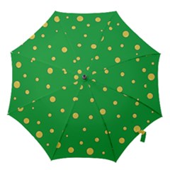 Yellow Bubbles Hook Handle Umbrellas (small)