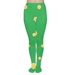 Yellow Bubbles Women s Tights