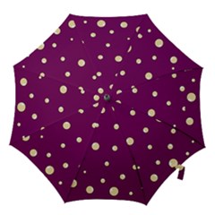 Purple And Yellow Bubbles Hook Handle Umbrellas (medium)