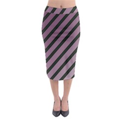 Elegant Lines Midi Pencil Skirt