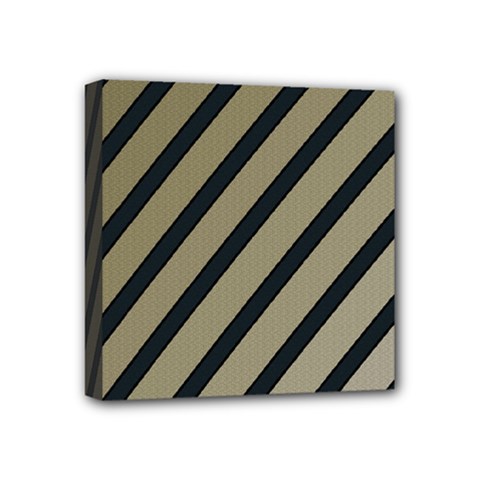 Decorative Elegant Lines Mini Canvas 4  X 4  by Valentinaart