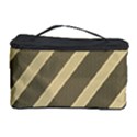 Golden elegant lines Cosmetic Storage Case View1