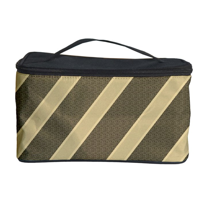 Golden elegant lines Cosmetic Storage Case