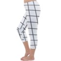 Simple lines Capri Winter Leggings  View2