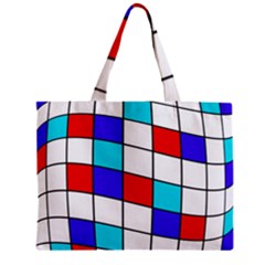 Colorful Cubes  Zipper Mini Tote Bag