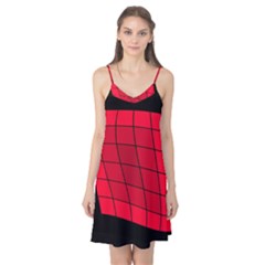 Red Abstraction Camis Nightgown