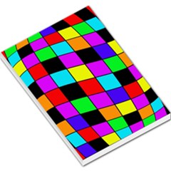 Colorful Cubes  Large Memo Pads by Valentinaart