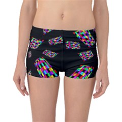 Colorful Abstraction Boyleg Bikini Bottoms by Valentinaart