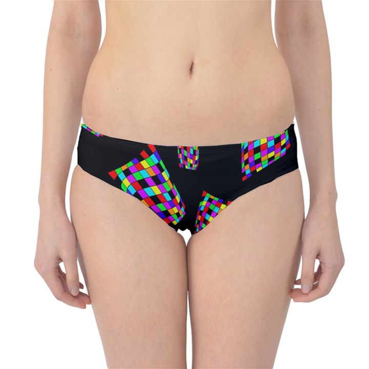 Colorful abstraction Hipster Bikini Bottoms