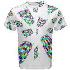 Colorful Abstraction Men s Cotton Tee