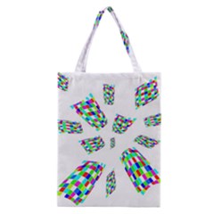 Colorful Abstraction Classic Tote Bag by Valentinaart