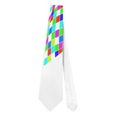 Colorful Abstraction Neckties (one Side)  by Valentinaart