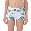 Colorful abstraction Reversible Boyleg Bikini Bottoms View1