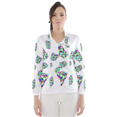 Colorful Abstraction Wind Breaker (women)