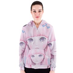 Slow Spring Women s Zipper Hoodie