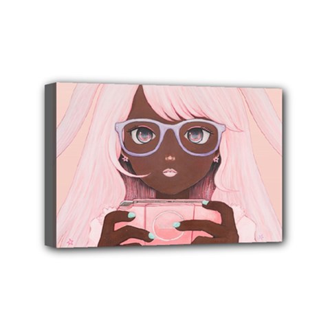 Gamergirl 3 P Mini Canvas 6  X 4 