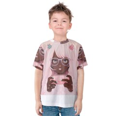 Gamergirl 3 P Kid s Cotton Tee