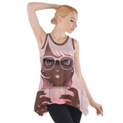 Gamergirl 3 P Side Drop Tank Tunic