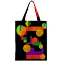 Colorful abstraction Zipper Classic Tote Bag View1