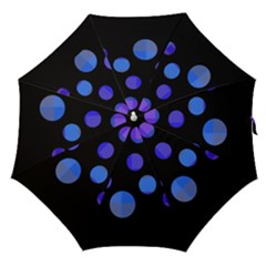 Blue Circles  Straight Umbrellas