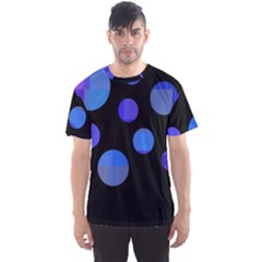 Blue Circles  Men s Sport Mesh Tee