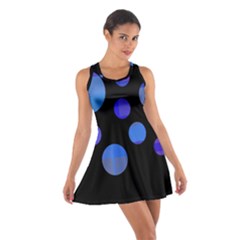 Blue Circles  Racerback Dresses by Valentinaart