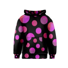 Pink Abstraction Kids  Pullover Hoodie by Valentinaart