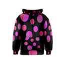 Pink abstraction Kids  Zipper Hoodie View1