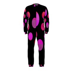 Pink Abstraction Onepiece Jumpsuit (kids)