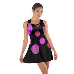 Pink Abstraction Racerback Dresses