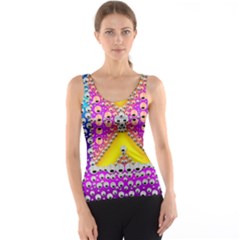 Music Tribute In The Sun Peace And Popart Tank Top