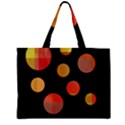 Orange abstraction Zipper Mini Tote Bag View1