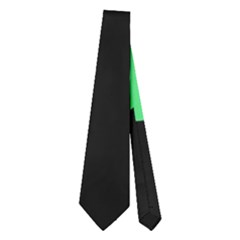 Green Circles Neckties (two Side) 