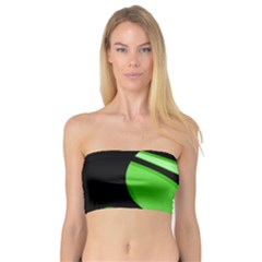 Green Balls   Bandeau Top by Valentinaart