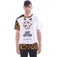 Dirty Cheetah Get Good Mens Tshirt Men s Sport Mesh Tee White