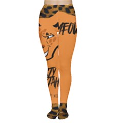 Dirty Cheetah Getgood Women s Tights - Orange