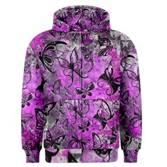 Butterfly Graffiti Men s Zipper Hoodie by ArtistRoseanneJones