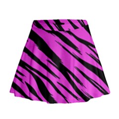 Pink Tiger Mini Flare Skirt