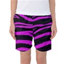 Pink Zebra Women s Basketball Shorts View1