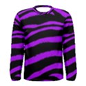 Purple Zebra Men s Long Sleeve Tee View1