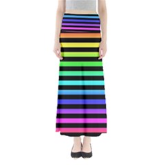 Rainbow Stripes Maxi Skirts by ArtistRoseanneJones