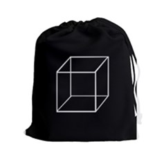 Simple Cube Drawstring Pouches (xxl)