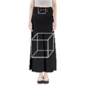 Simple Cube Maxi Skirts View1