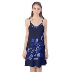 Blue Abstraction Camis Nightgown