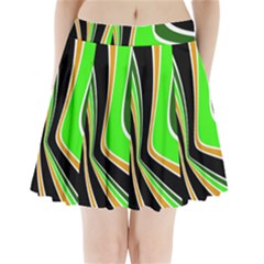 Colors Of 70 s Pleated Mini Mesh Skirt