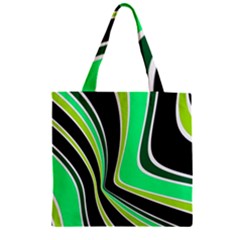 Colors Of 70 s Zipper Grocery Tote Bag